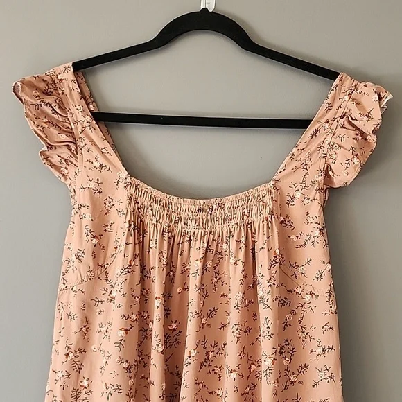 FLORAL BOHO TOP - Picture 2 of 5